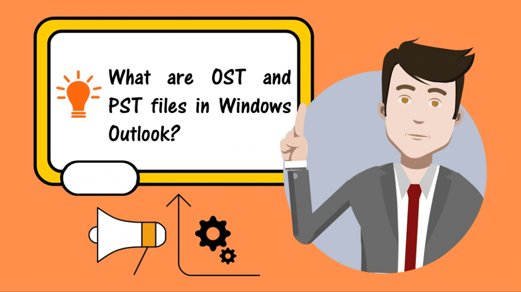 What are OST and PST files in Windows Outlook