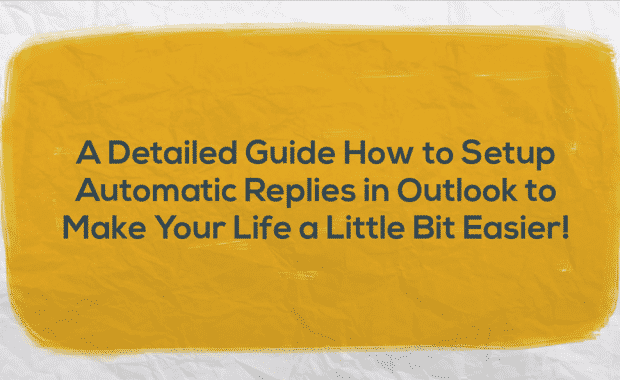 Auto Reply in Outlook