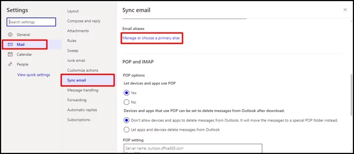 A better way to manage aliases and primary email address for your Microsoft  account