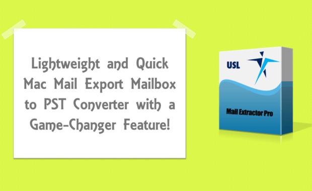 Mac Mail Export Mailbox to PST Outlook