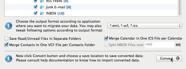 Outlook pst to eml converter