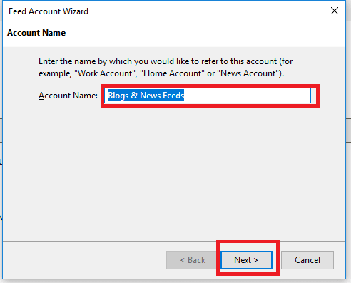 Rss Feeds in Thunderbird