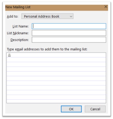 Thunderbird Address Book