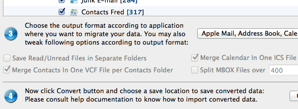 convert pst to apple mail