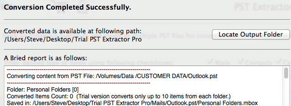 convert pst to thunderbird