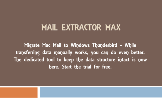 mac mail to windows thunderbird