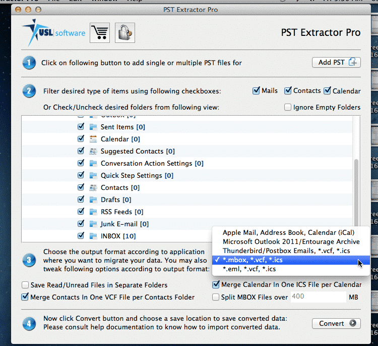 pst to mbox converter for mac